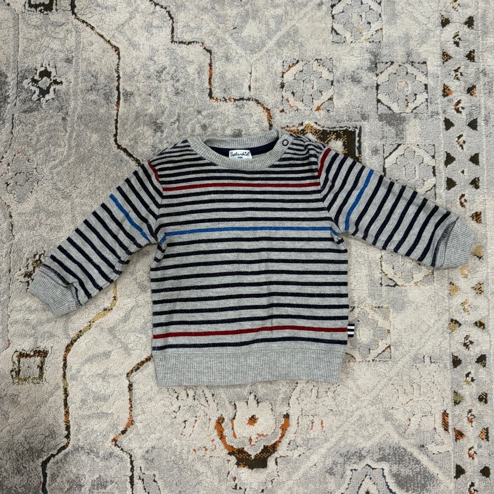 Splendid striped sweater, 3-6 months